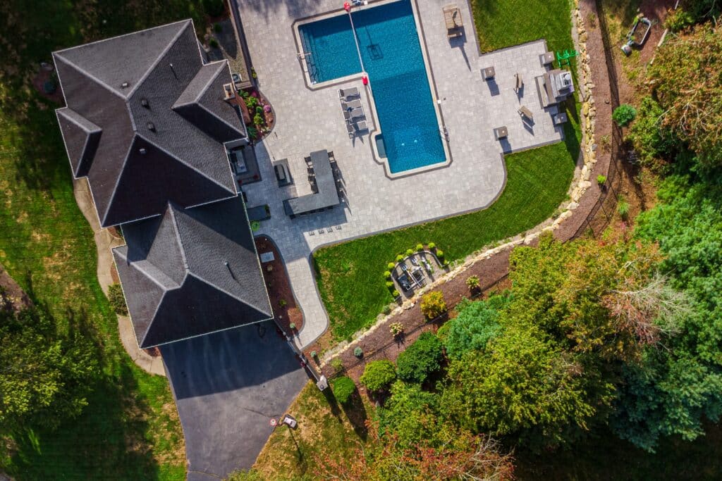 Professional installation of a pool fence ensuring safety.